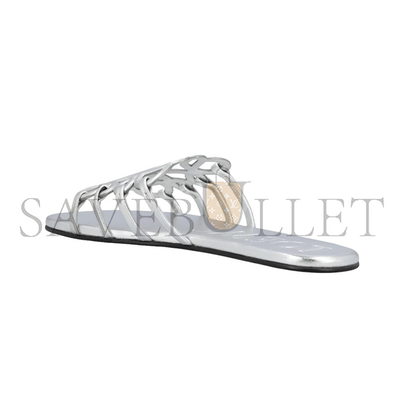 LOEWE PETAL ANAGRAM SLIDE IN SOFT CALFSKIN LLSP465X08